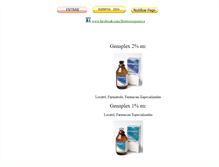 Tablet Screenshot of biotecnoquimica.com